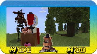 Animatronics mod Minecraft PE screenshot 3