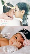 Newborn Baby Story Photo Editor 2019 screenshot 0