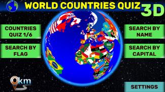 World Map Quiz: Coutries, Capitals, Flags screenshot 12