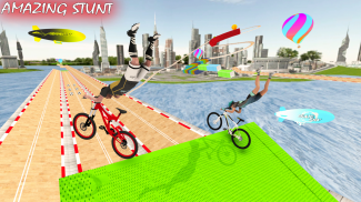 BMX Cycle Stunts - New Bicycle Racing screenshot 1