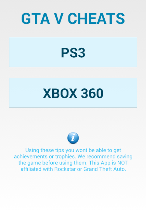 Cheats for GTA - Códigos para todos jogos da série Grand Theft Auto::Appstore  for Android