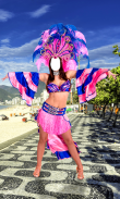 Mujer carnaval fotomontaje screenshot 3