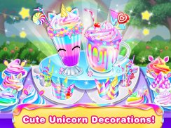 Unicorn Milkshake Maker –Cool Drink Milkshake Game screenshot 1