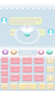 Macaron GO Keyboard Theme screenshot 4