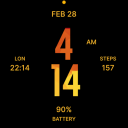 Flat Sunset Watch Face icon