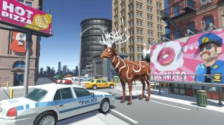 Deer Simulator Animal City screenshot 3