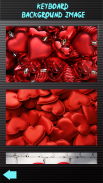लाल दिल कीबोर्ड screenshot 2