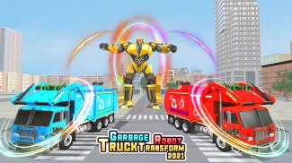 City Garbage Truck : Jet Robot Games screenshot 2