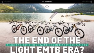 E-MOUNTAINBIKE Magazin screenshot 9