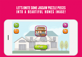 Super Jigsaw Puzzle - Homes screenshot 1