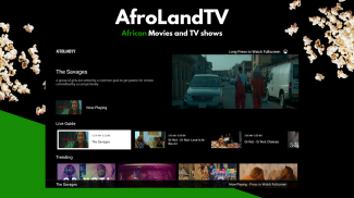 AfroLandTV for Android TV screenshot 8