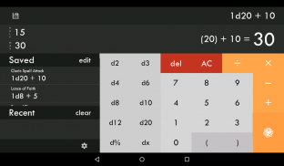 d20 Calculator screenshot 10