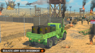 Us Army Cargo Transport: Military Truck Drive game screenshot 0