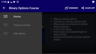 Binary Options Trading Course screenshot 1