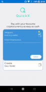 QuickX Wallet screenshot 2