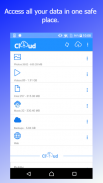 sCloud  - 無限制的免費云存儲和備份 screenshot 9