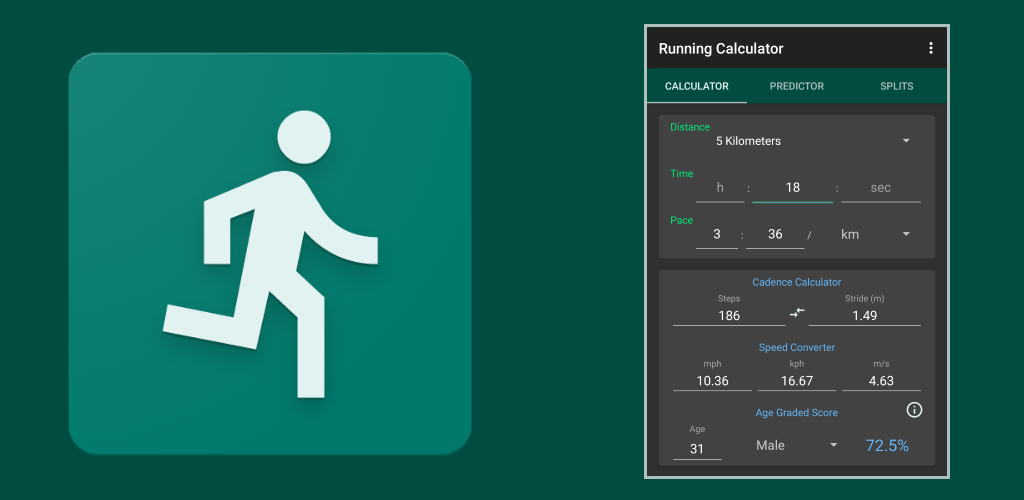 Running speed calculator APK for Android Download