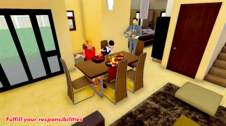 Family Dad Life:Virtual Mom 3D screenshot 0