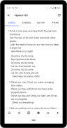 Hymns Mobile screenshot 1
