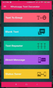 Whatsapp Text Decorator screenshot 1