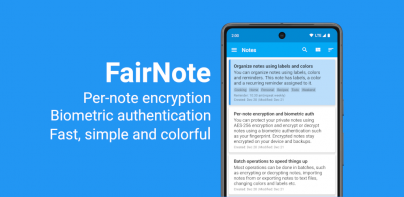 FairNote - Fast Notepad Notes