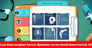 Marbel Anatomi Manusia SD 5 screenshot 5