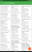 Auto Loan Calculator screenshot 3