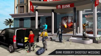 Grand Bank Robbery Gun Games screenshot 0
