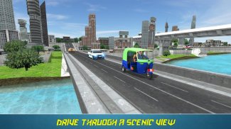 Tuk Tuk Auto Rickshaw Sürücü screenshot 7