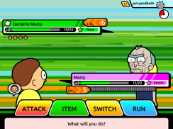 Pocket Mortys screenshot 1