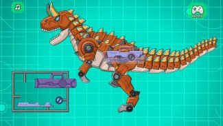 Toy Robot Dino War Carnotaurus screenshot 1