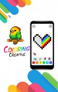 Coloring Creative - Color by Numbers & Pixel Art screenshot 7