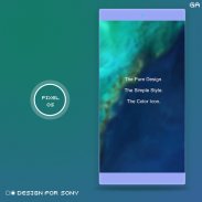 Pixel Theme - XPERIA ON™ screenshot 0