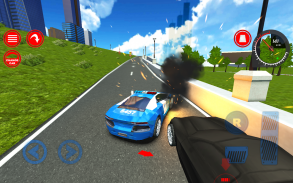 Police Car Patrol VS Crime City screenshot 4