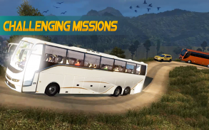 ônibus simulador ônibus colina dirigindo jogo screenshot 1