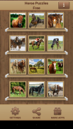 Horse Puzzles Free screenshot 0