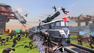 Train shooting - Zombie War screenshot 3