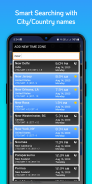 Time Zone Converter - World Time Zones Clock screenshot 4