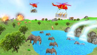 Multi Robot Animal Rescue Game screenshot 1