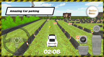 3D Muscle Car Parking screenshot 0