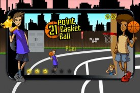 21 Point Basket Ball screenshot 7