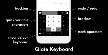 Qlate - Calculator + Notepad screenshot 5