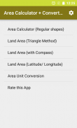 Land Area Calculator with Area Unit Converter screenshot 0