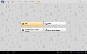 Norwegian<>English Dictionary screenshot 8