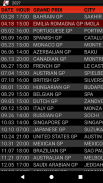 Formula 2023 Calendar screenshot 5
