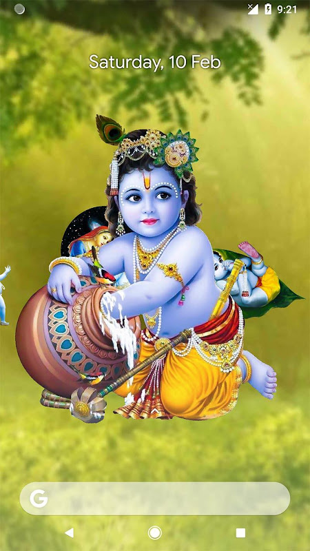 4D Little Krishna App  Live Wallpaper मफत डउनलड   justharinaamlittlekrishna4d