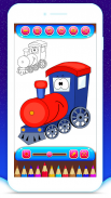 Train Coloring Book Game screenshot 3