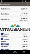 Oppdalsbanken screenshot 1