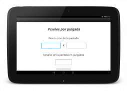 Píxeles por pulgada screenshot 0