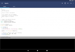 APDE - Android Processing IDE screenshot 1